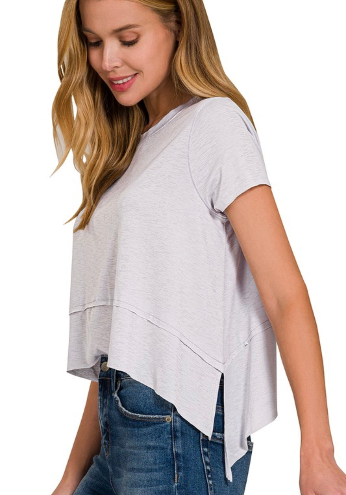 Asymmetrical Hem Top