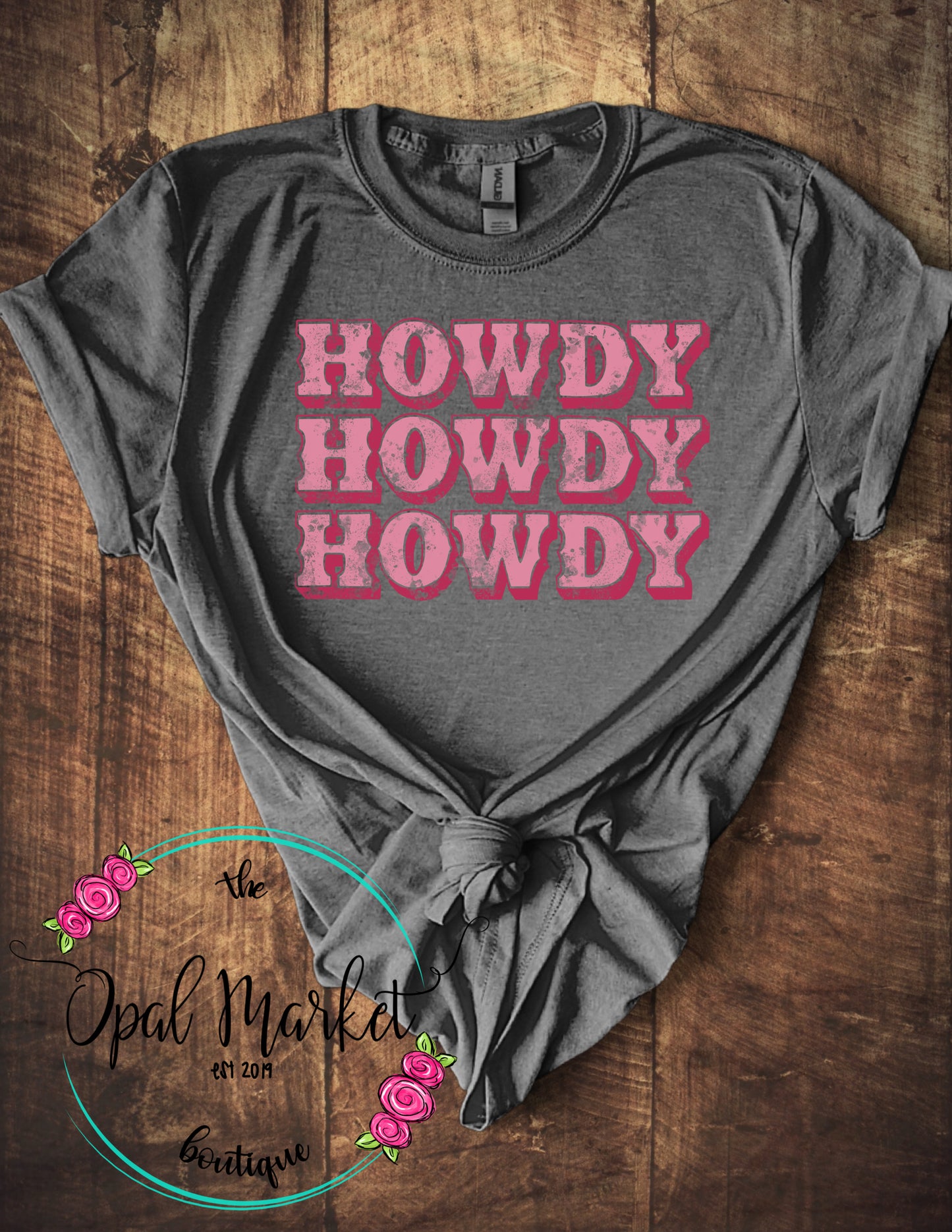 Stacked Howdy Tee