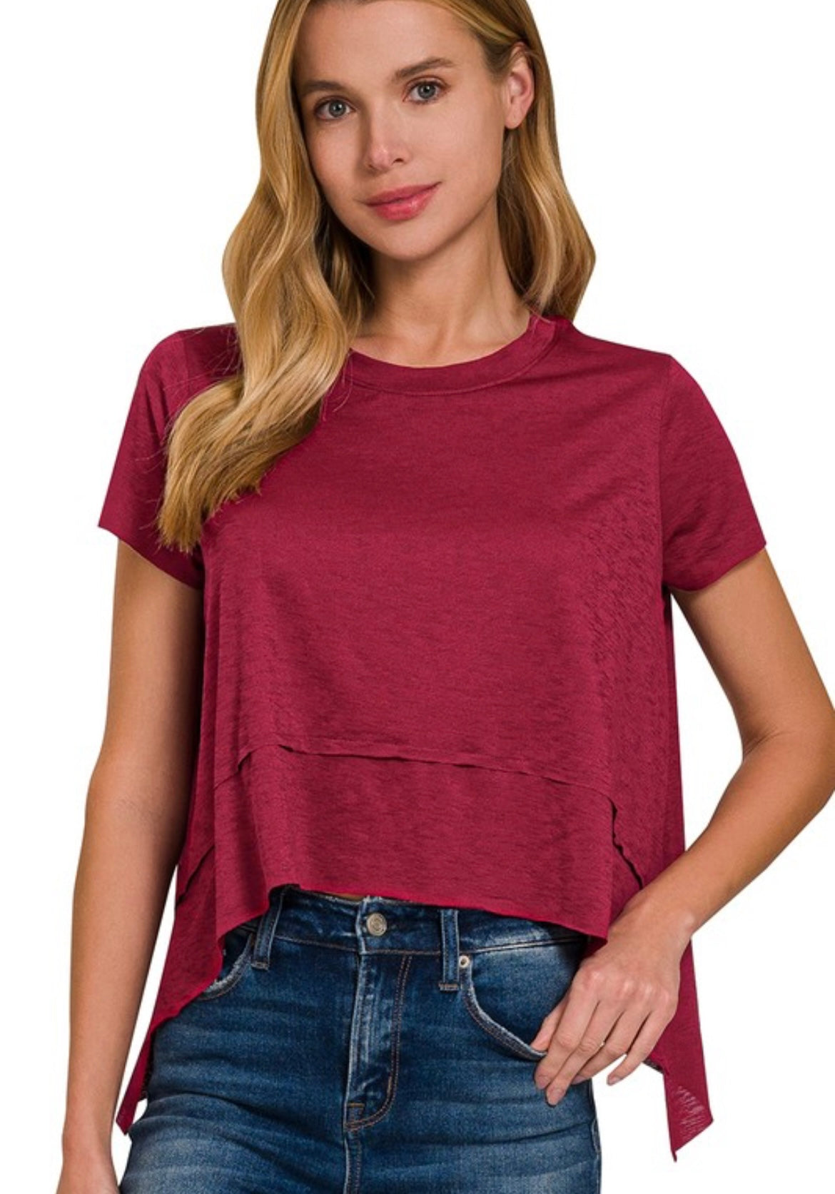 Asymmetrical Hem Top
