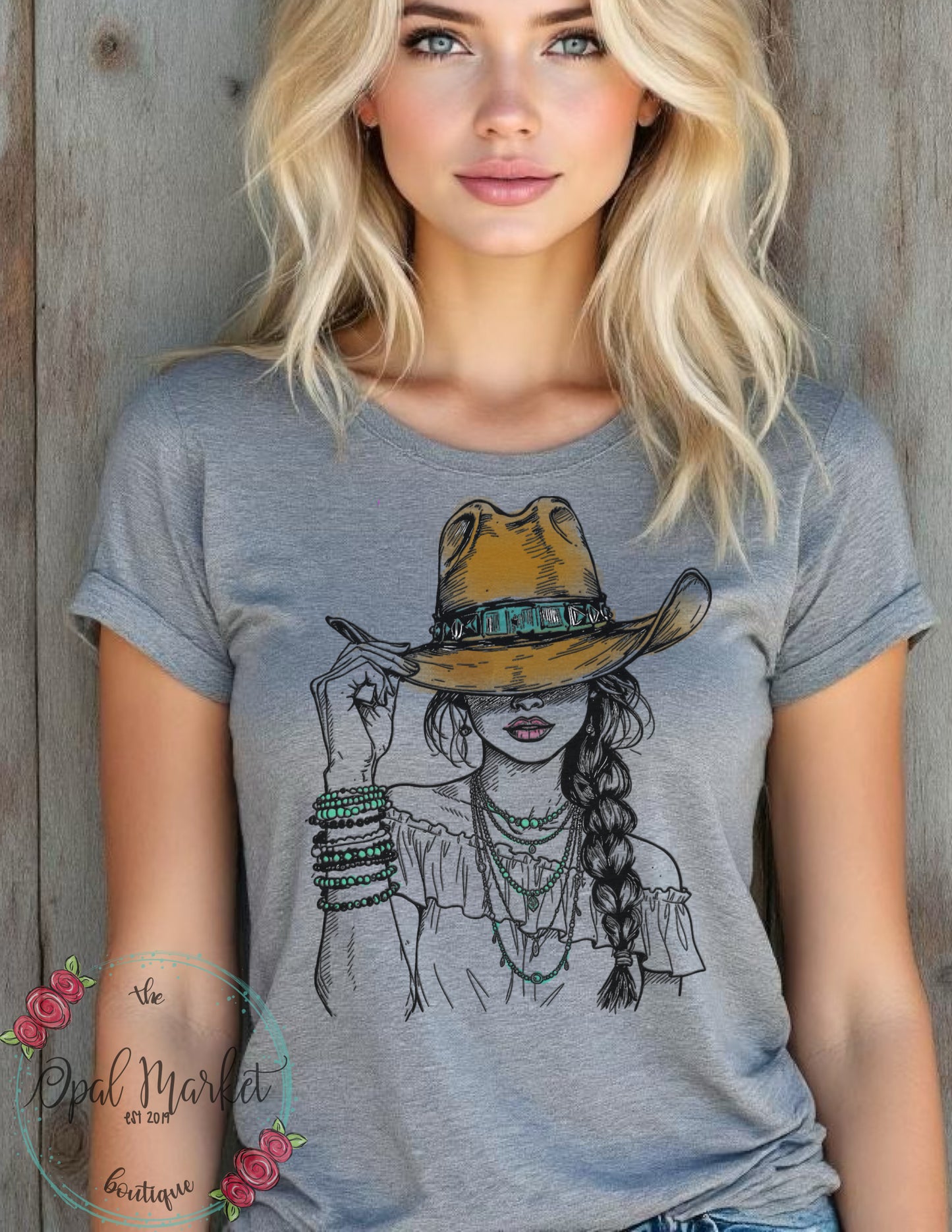 Boho Cowgirl Tee