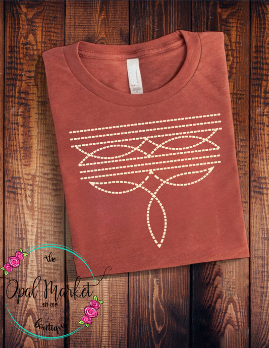 Boot Stitch Tee