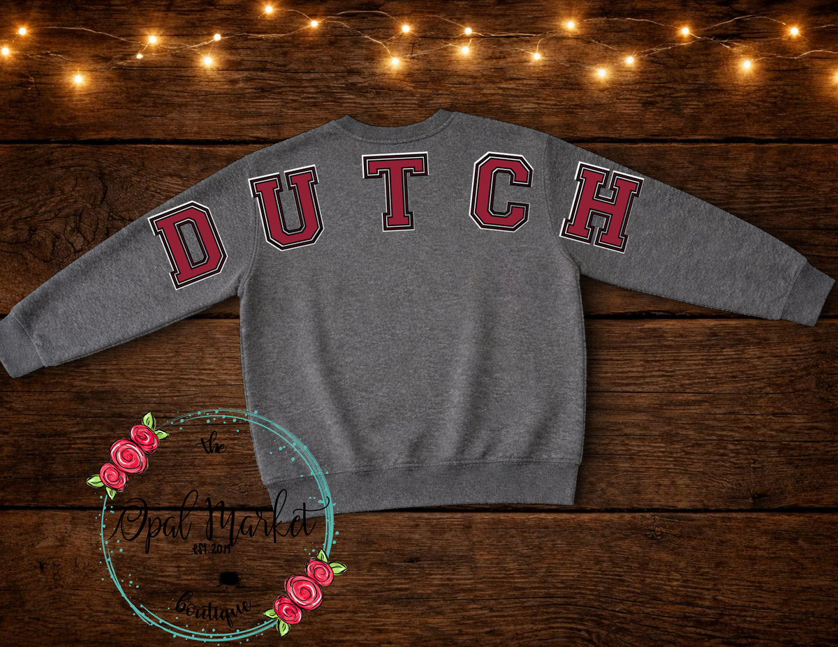 Holland Hall Dutch Varsity Style Sweatshirt