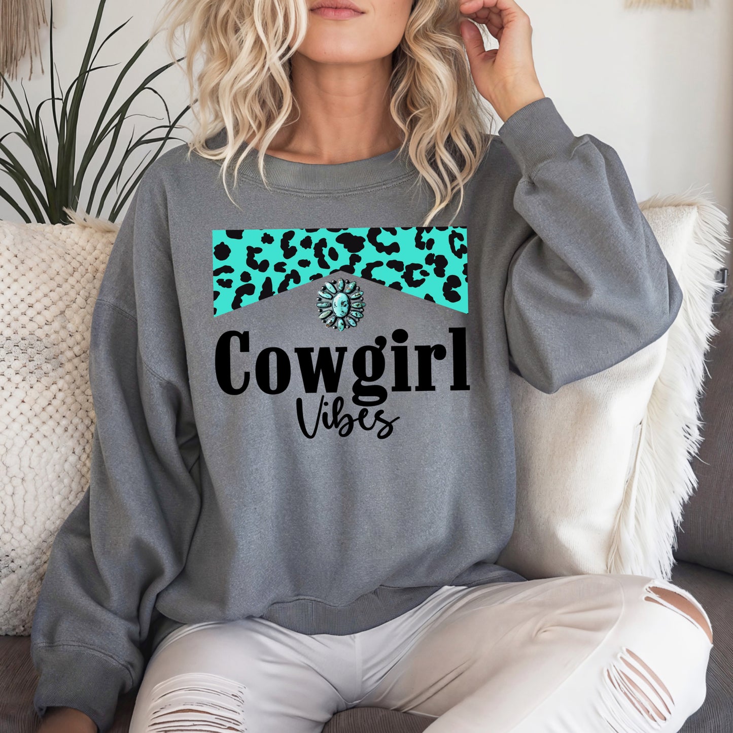 Cowgirl Vibes Sweatshirt