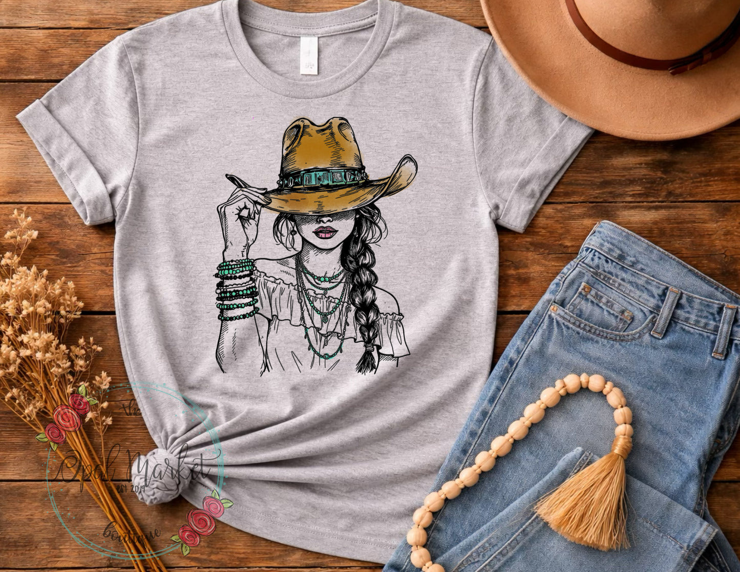 Boho Cowgirl Tee