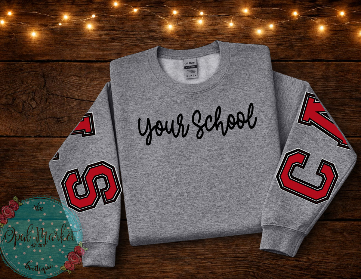 Custom Varsity Style Sweatshirt