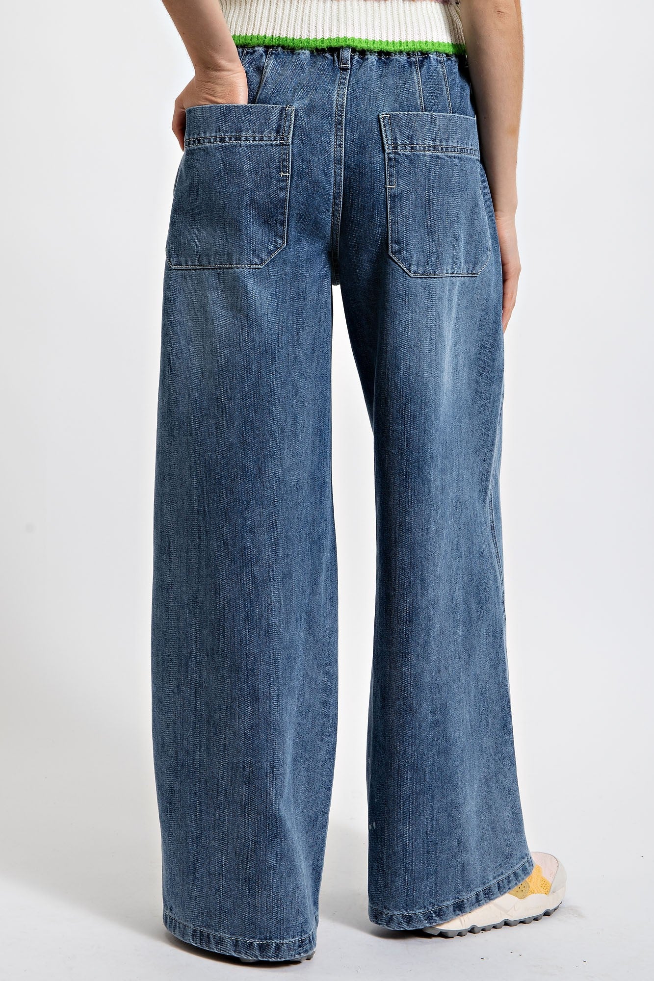 Wide Leg Cargo Jean