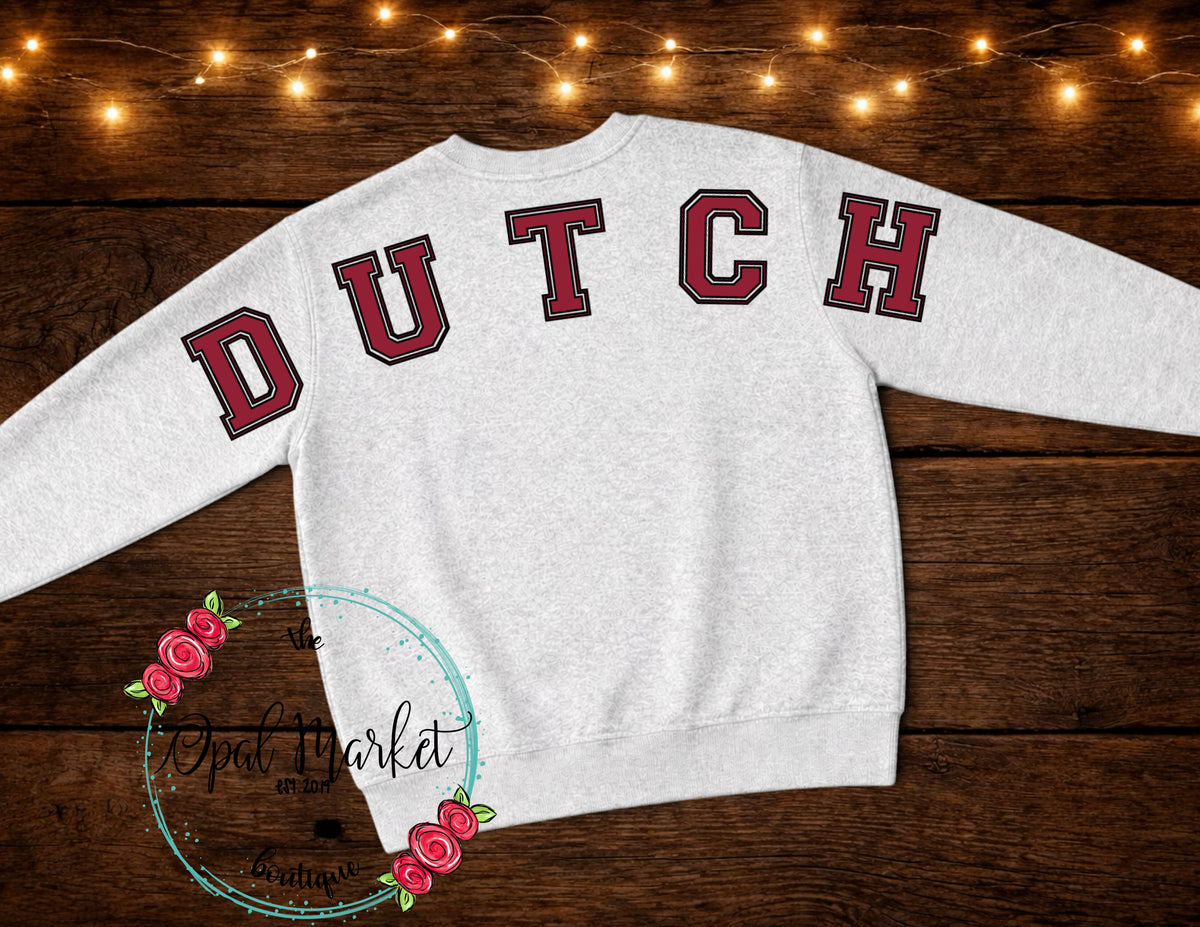 Holland Hall Dutch Varsity Style Sweatshirt